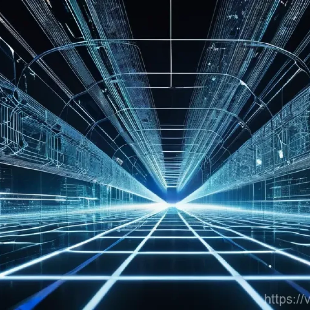 자연어 처리에 적합한 신경망 아키텍처 - **"A visually stunning and intricate abstract digital representation of an advanced Transformer neur...
