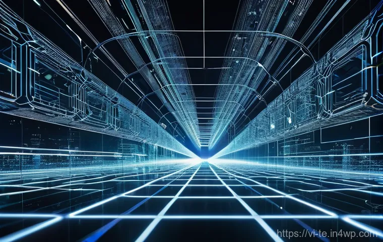 자연어 처리에 적합한 신경망 아키텍처 - **"A visually stunning and intricate abstract digital representation of an advanced Transformer neur...